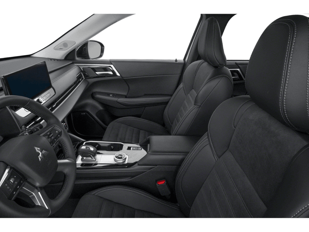 2026 Mitsubishi Outlander Trail Edition - Interior Driver's Side with Door Open, Front Seat Feature