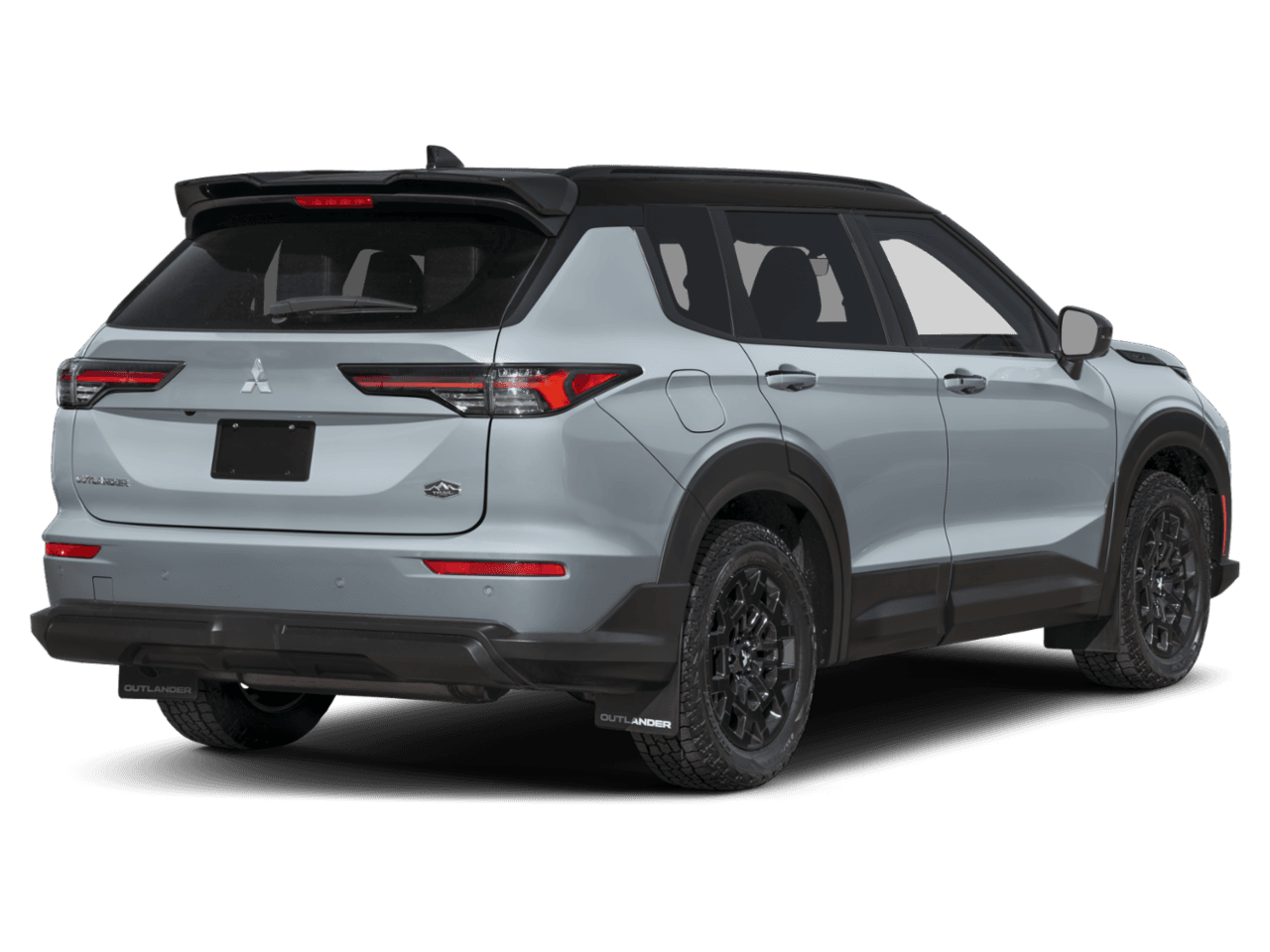 2026 Mitsubishi Outlander Trail Edition - Rear 3/4, facing to the right