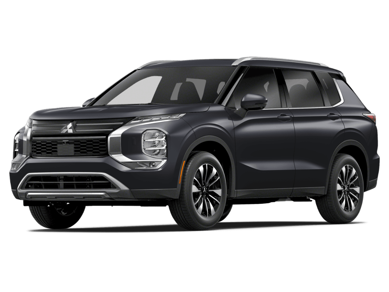 2026 Mitsubishi Outlander LE - Front 3/4, facing to the left