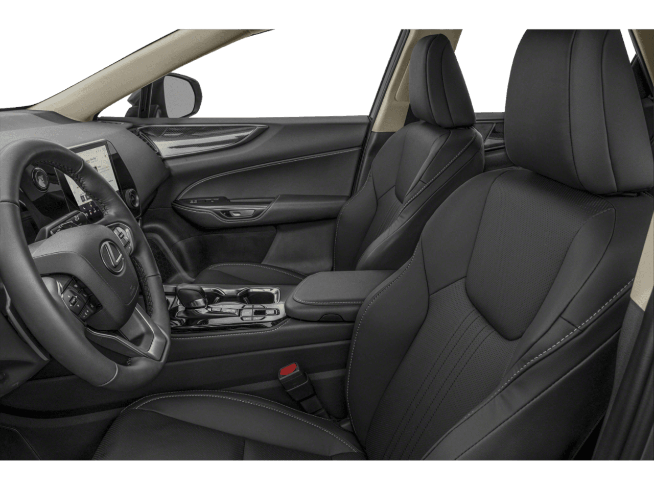 2026 Lexus NX NX 350 - Interior Driver's Side with Door Open, Front Seat Feature