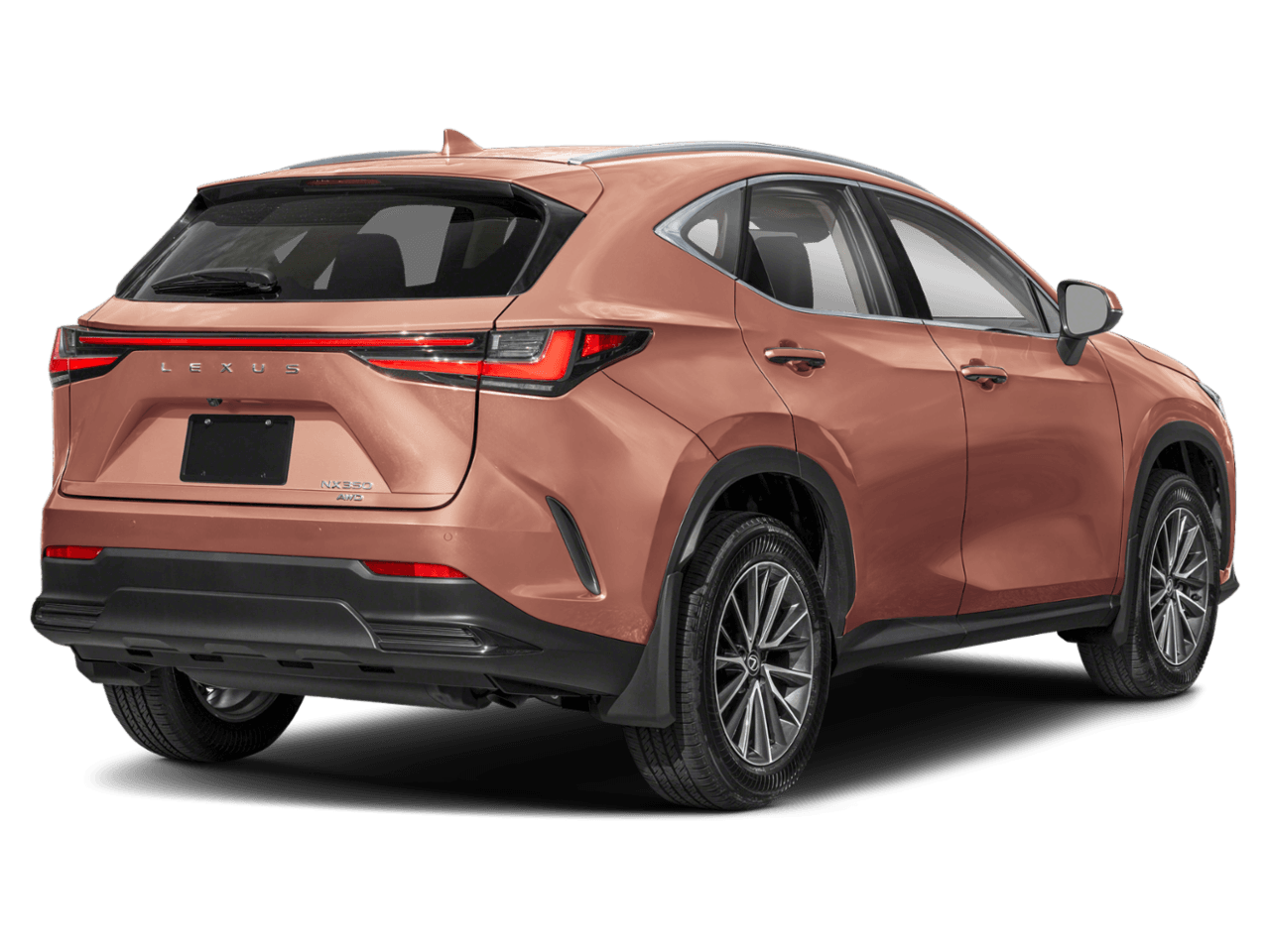 2026 Lexus NX NX 350 - Rear 3/4, facing to the right