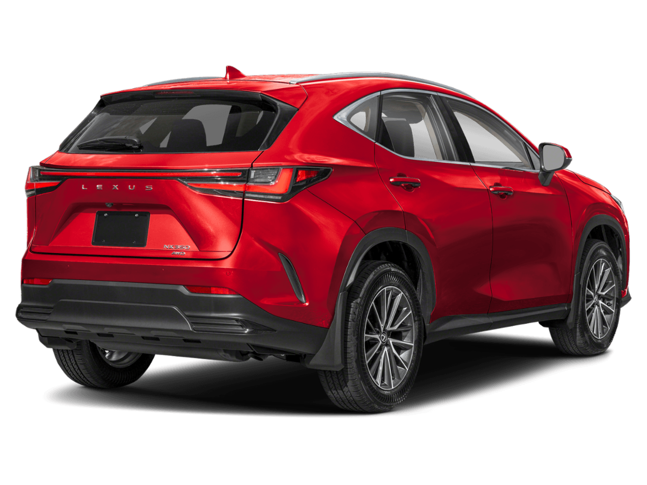 2026 Lexus NX NX 350 - Rear 3/4, facing to the right