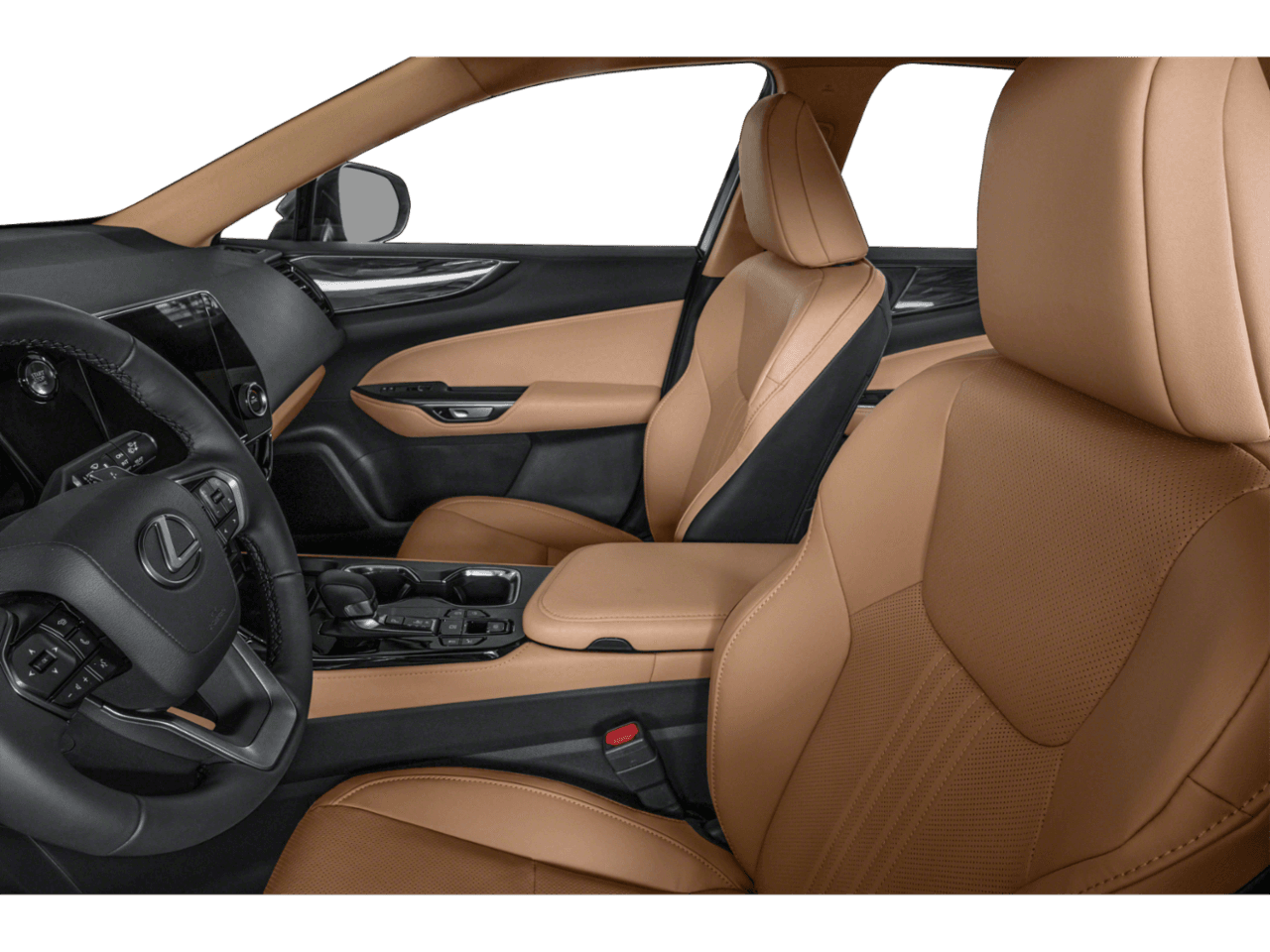 2026 Lexus NX NX 350 Luxury - Interior Driver's Side with Door Open, Front Seat Feature