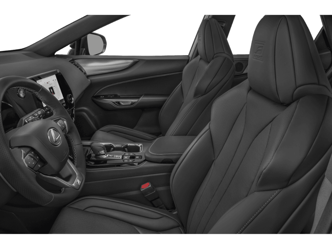 2026 Lexus NX NX 350 F SPORT Handling - Interior Driver's Side with Door Open, Front Seat Feature