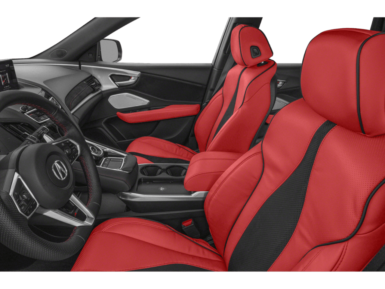 2026 Acura RDX w/A-Spec Package - Interior Driver's Side with Door Open, Front Seat Feature