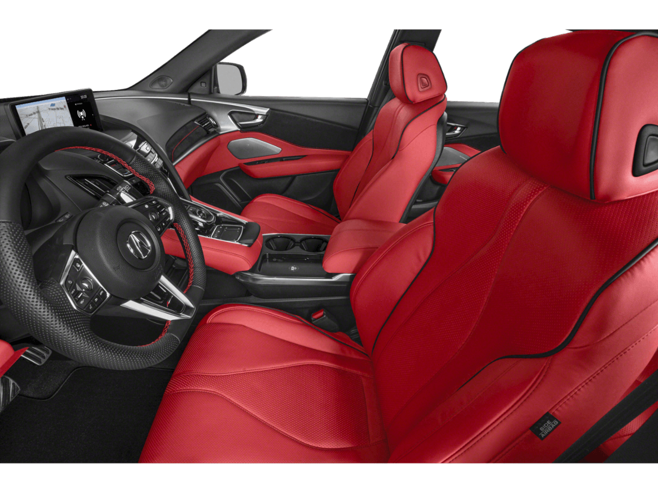 2026 Acura RDX w/A-Spec Advance Package - Interior Driver's Side with Door Open, Front Seat Feature