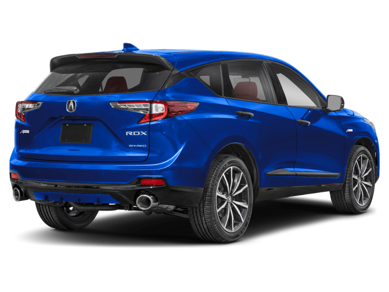 2026 Acura RDX w/A-Spec Advance Package - Rear 3/4, facing to the right