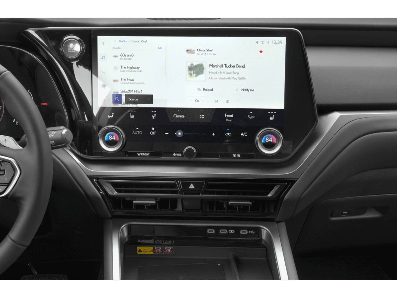 2026 Lexus TX TX 350 - Interior Stereo System