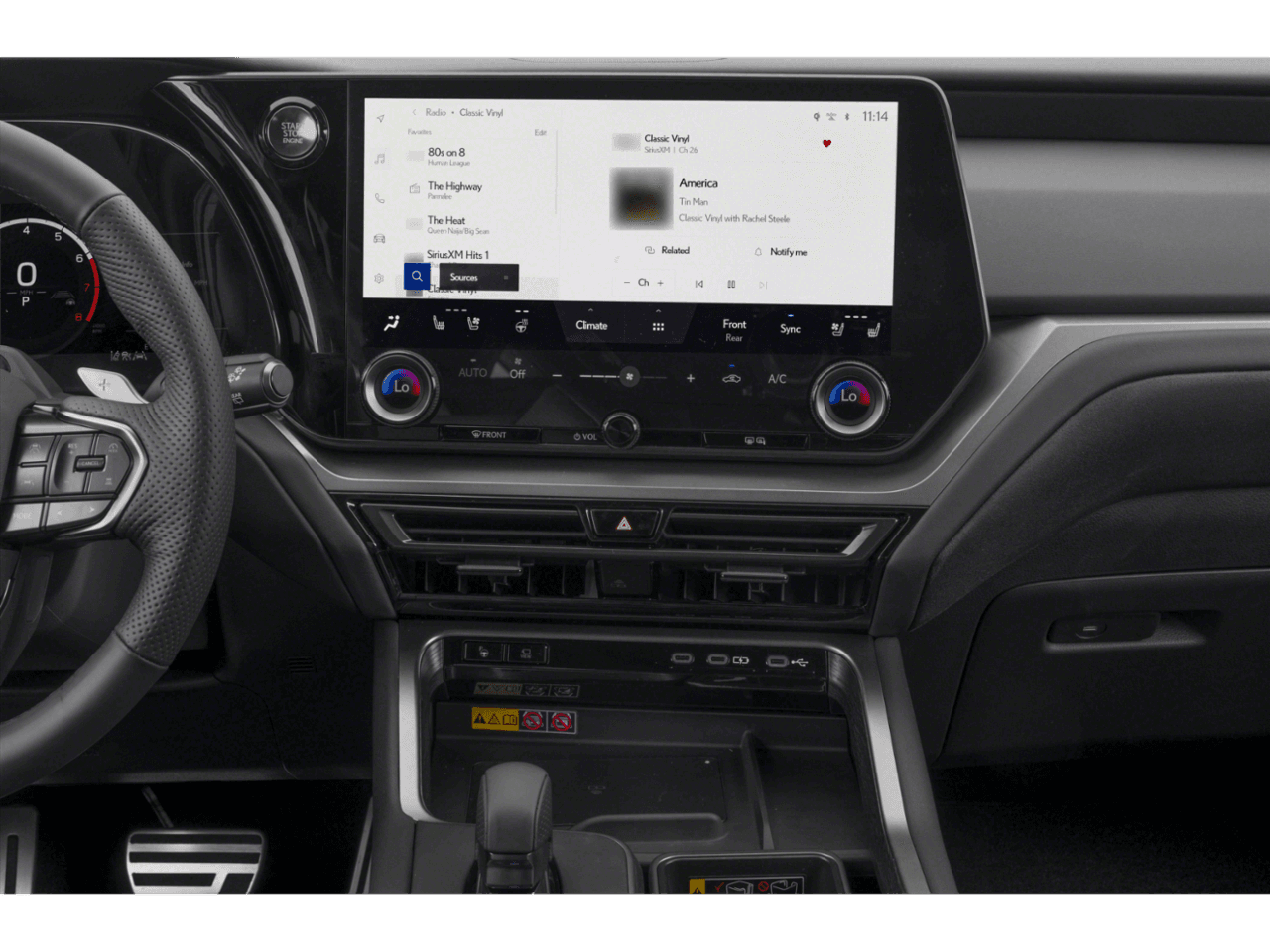 2026 Lexus TX TX 350 F SPORT Handling - Interior Stereo System