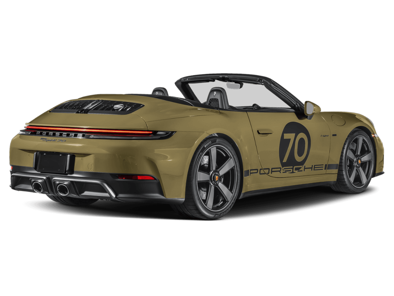 2026 Porsche 911 Spirit - Rear 3/4, facing to the right