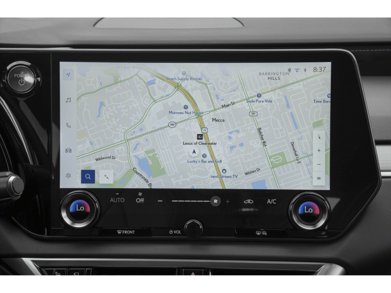 2026 Lexus RX RX 500h F SPORT Performance - Interior Navigation System