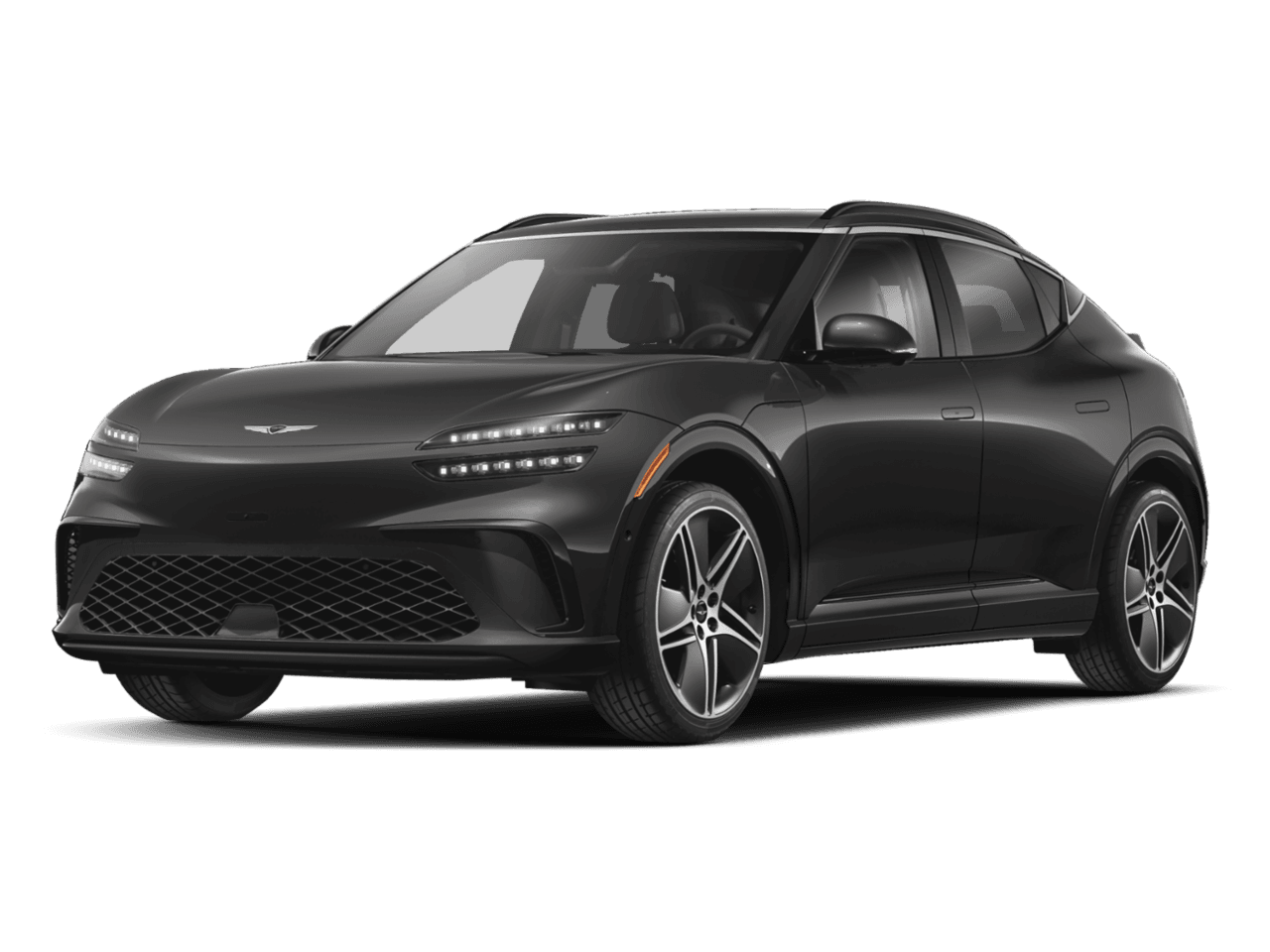 2026 Genesis GV60 Performance - Front 3/4, facing to the left