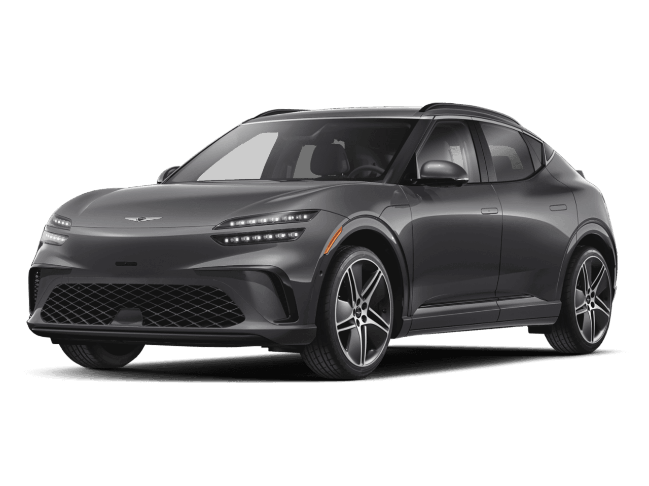 2026 Genesis GV60 Performance - Front 3/4, facing to the left