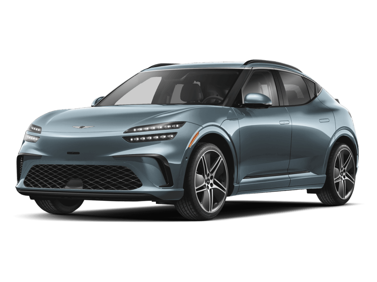 2026 Genesis GV60 Performance - Front 3/4, facing to the left