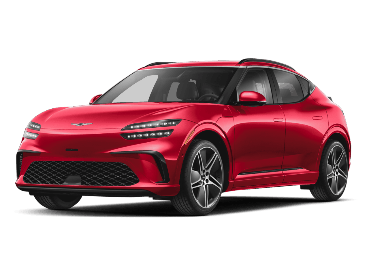 2026 Genesis GV60 Performance - Front 3/4, facing to the left