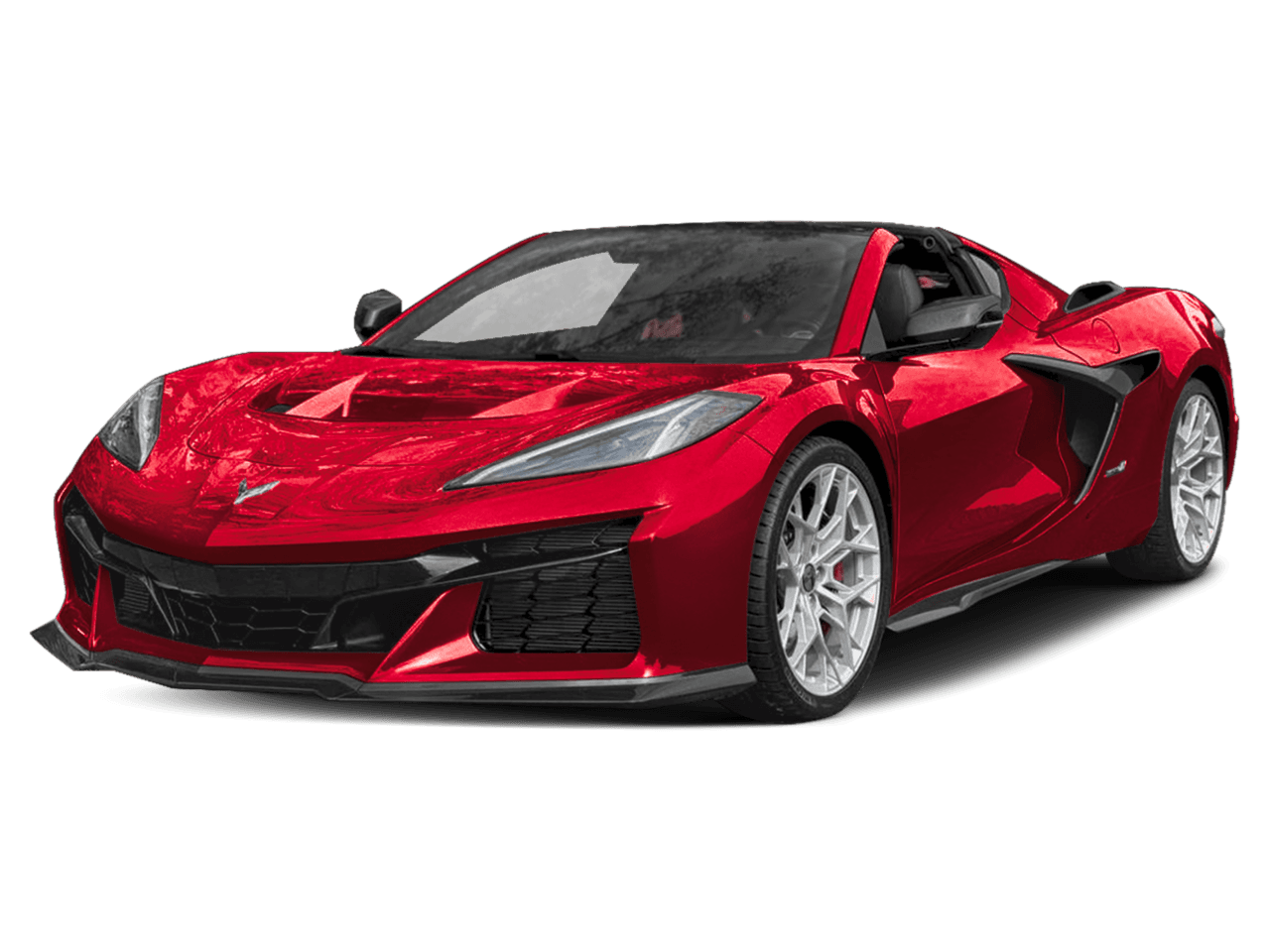 2026 Chevrolet Corvette 2dr - Front 3/4, facing to the left
