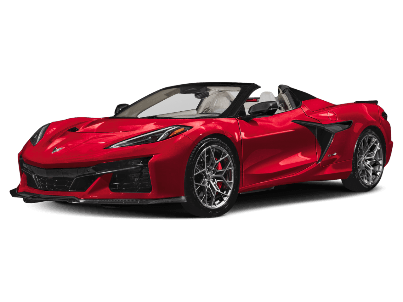 2026 Chevrolet Corvette 2dr - Front 3/4, facing to the left
