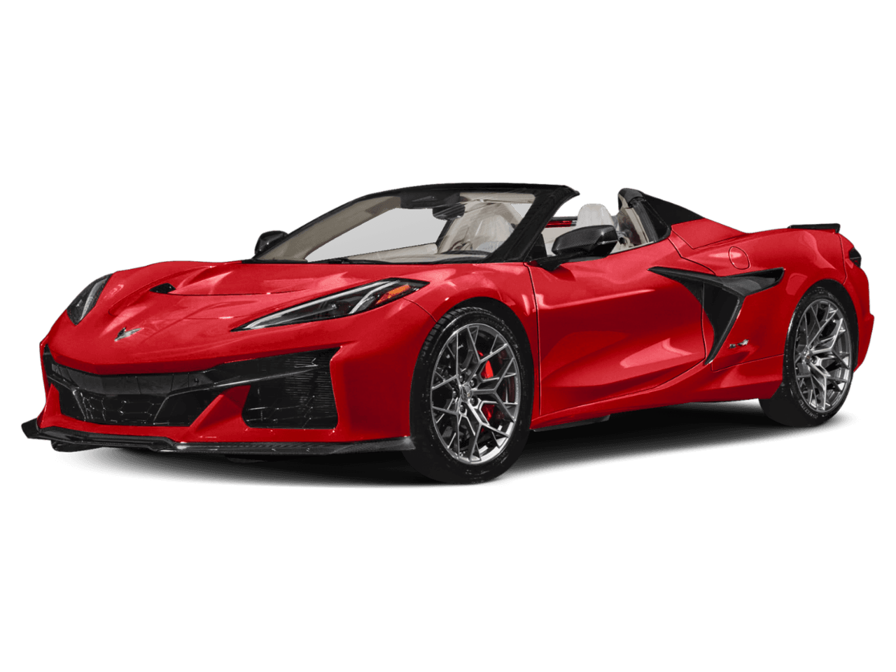2026 Chevrolet Corvette 2dr - Front 3/4, facing to the left