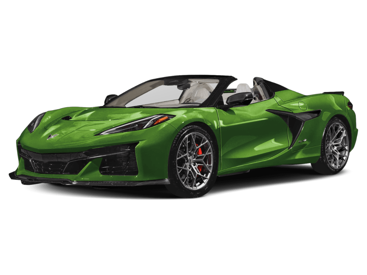 2026 Chevrolet Corvette 2dr - Front 3/4, facing to the left