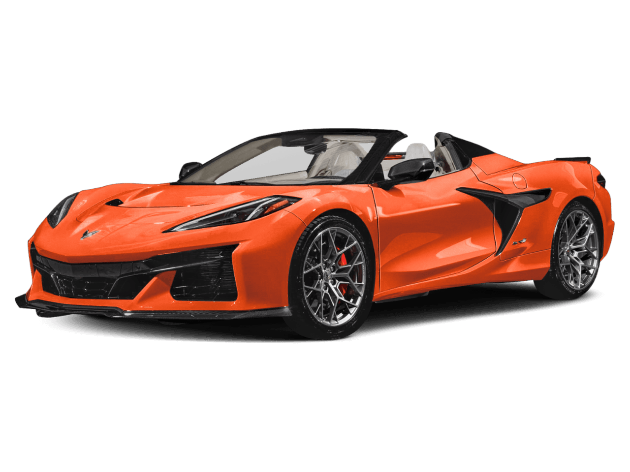 2026 Chevrolet Corvette 2dr - Front 3/4, facing to the left