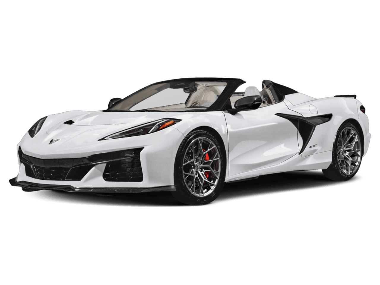 2026 Chevrolet Corvette 2dr - Front 3/4, facing to the left