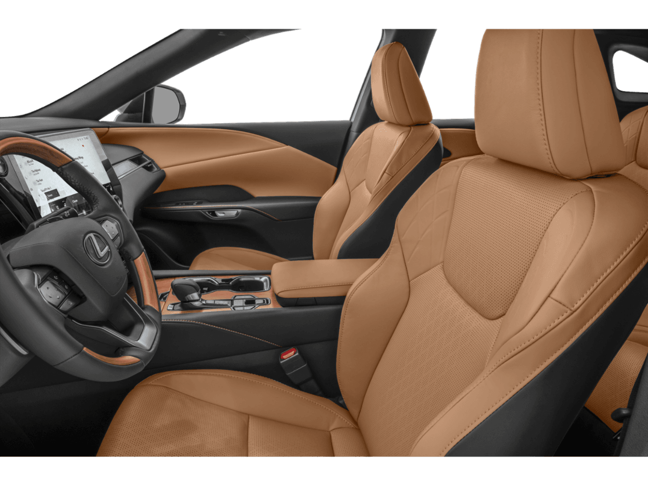 2026 Lexus RX RX 350h Premium+ - Interior Driver's Side with Door Open, Front Seat Feature