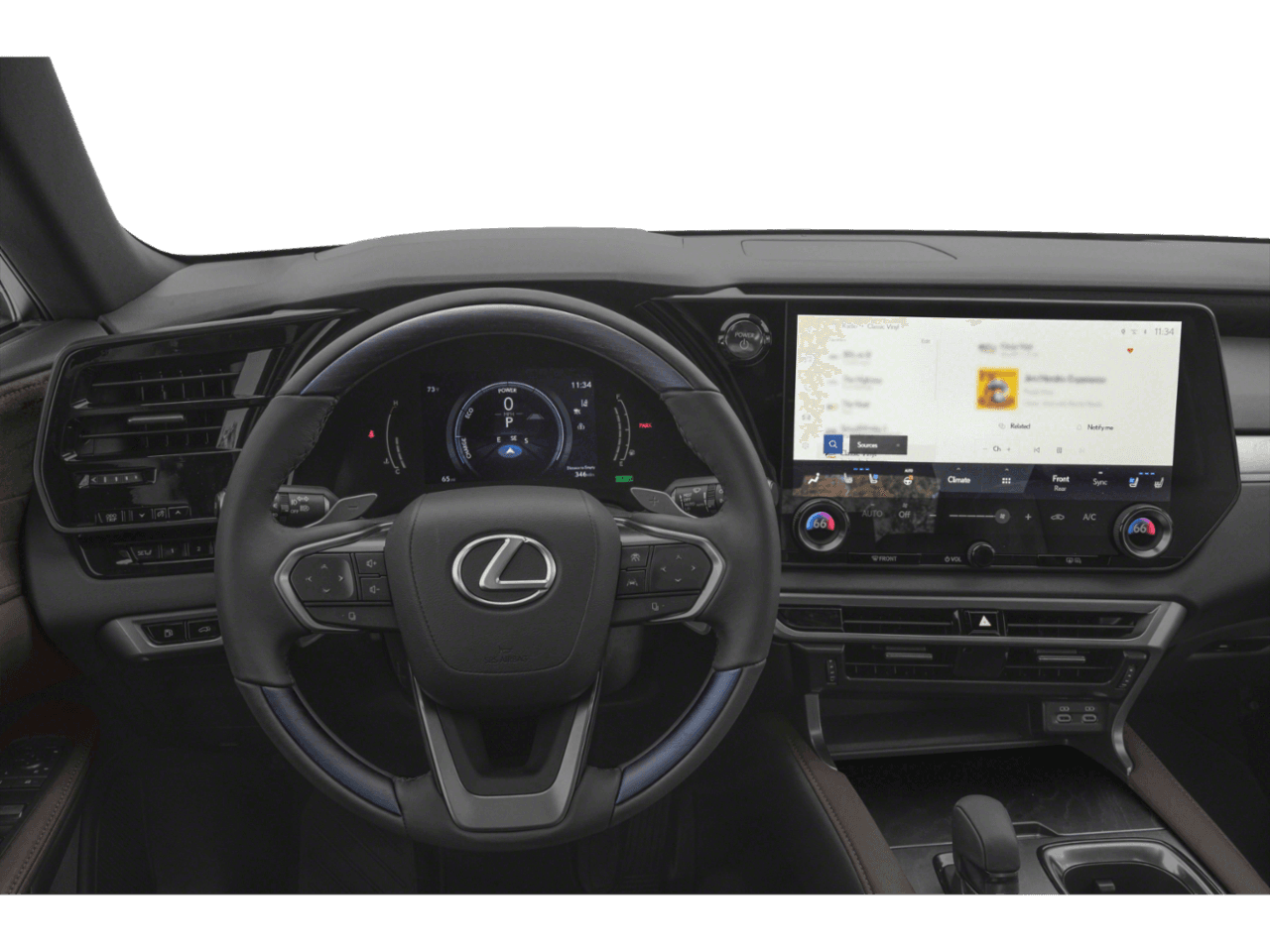 2026 Lexus RX RX 350h Luxury - Interior Drivers Dash