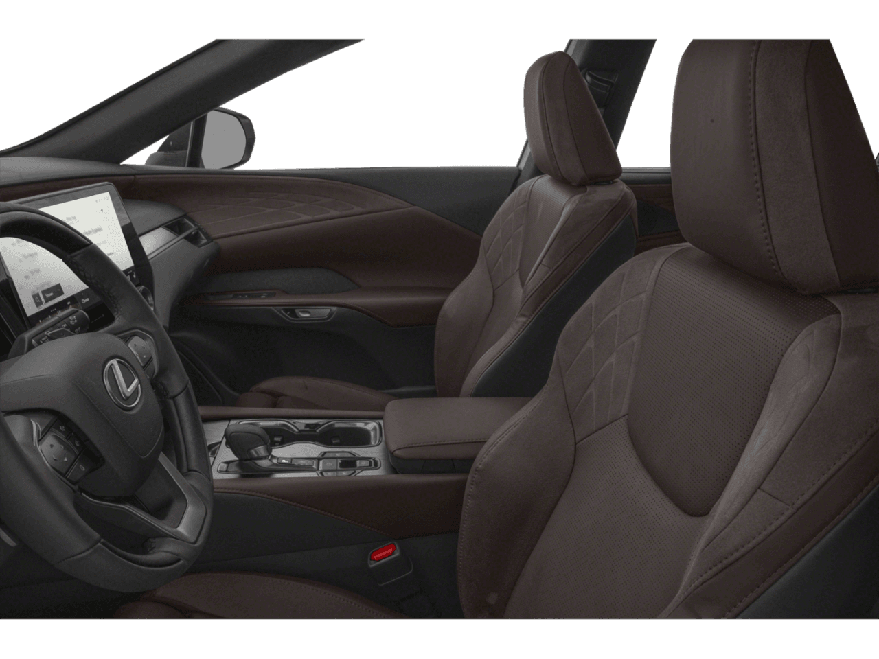 2026 Lexus RX RX 350h Luxury - Interior Driver's Side with Door Open, Front Seat Feature