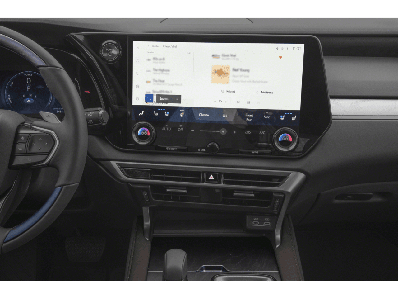 2026 Lexus RX RX 350h Luxury - Interior Stereo System