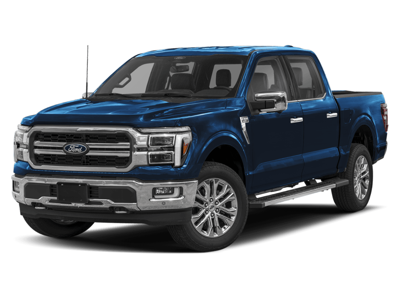 2025 Ford F-150 LARIAT - Front 3/4, facing to the left