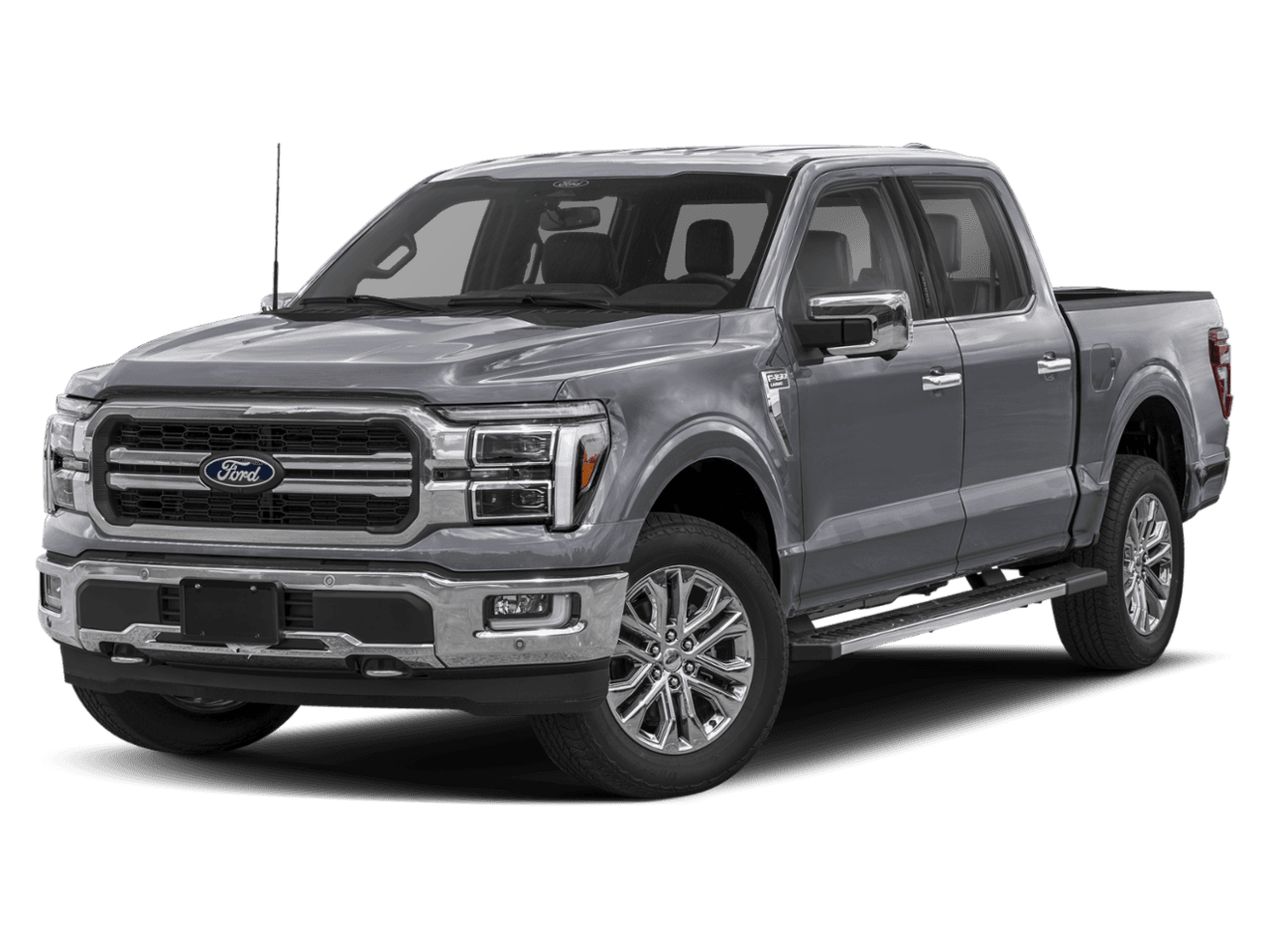 2025 Ford F-150 LARIAT - Front 3/4, facing to the left