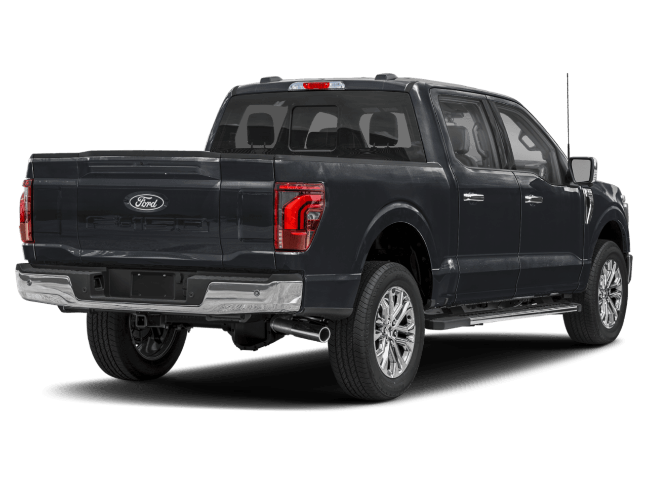 2025 Ford F-150 LARIAT - Rear 3/4, facing to the right