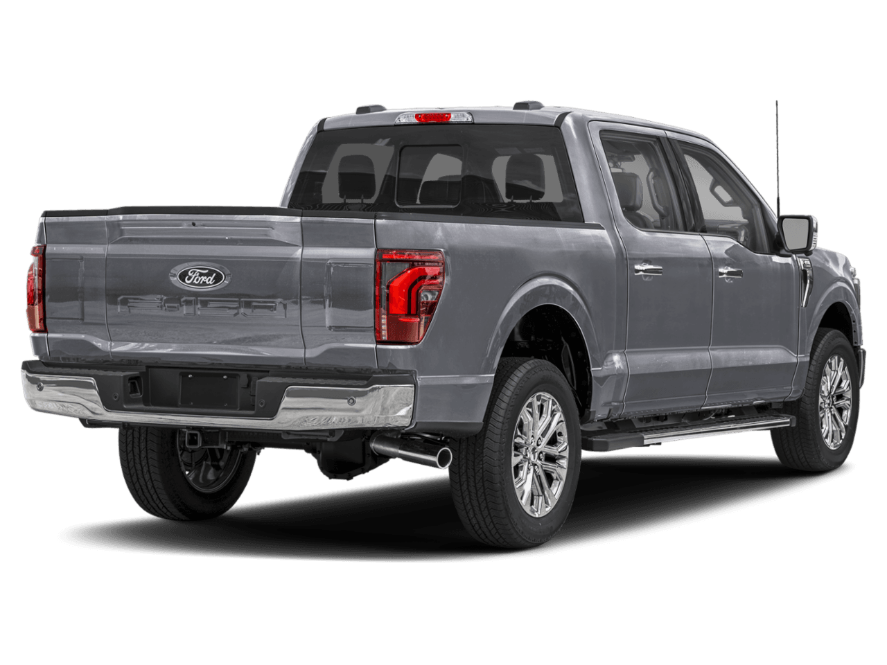2025 Ford F-150 LARIAT - Rear 3/4, facing to the right