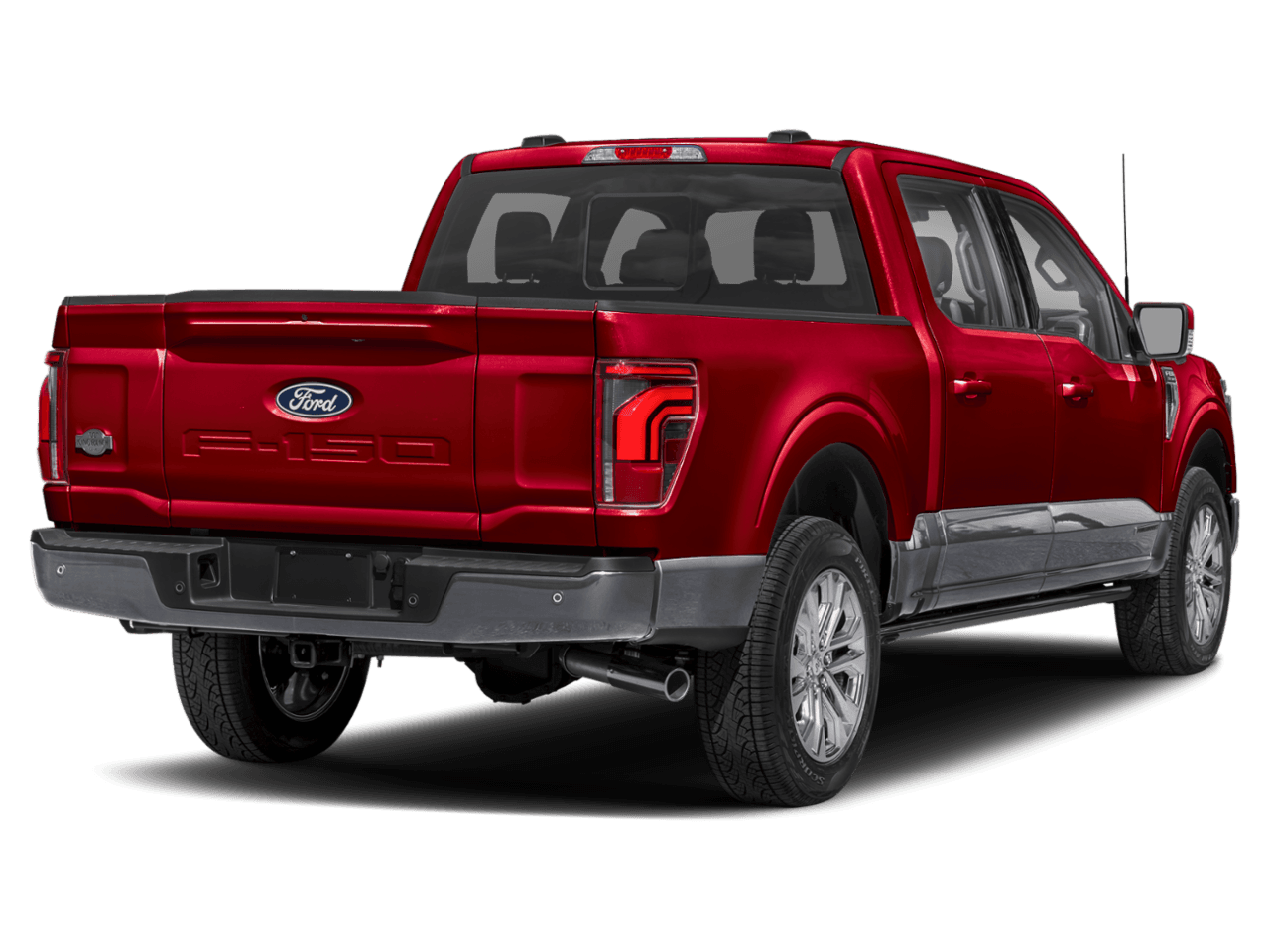 2025 Ford F-150 King - Rear 3/4, facing to the right