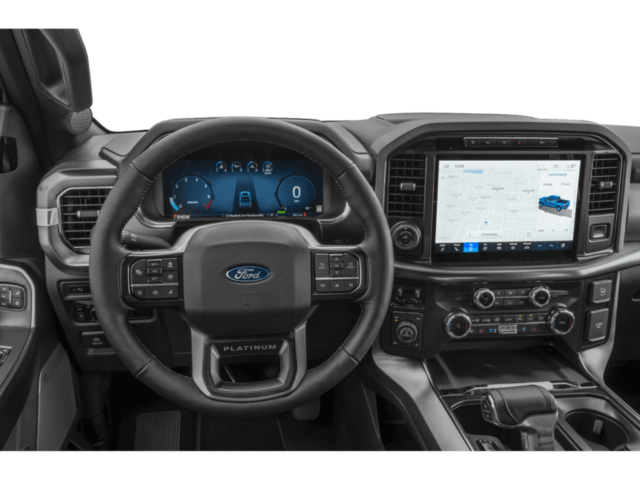 2025 Ford F-150 Platinum - Interior Drivers Dash