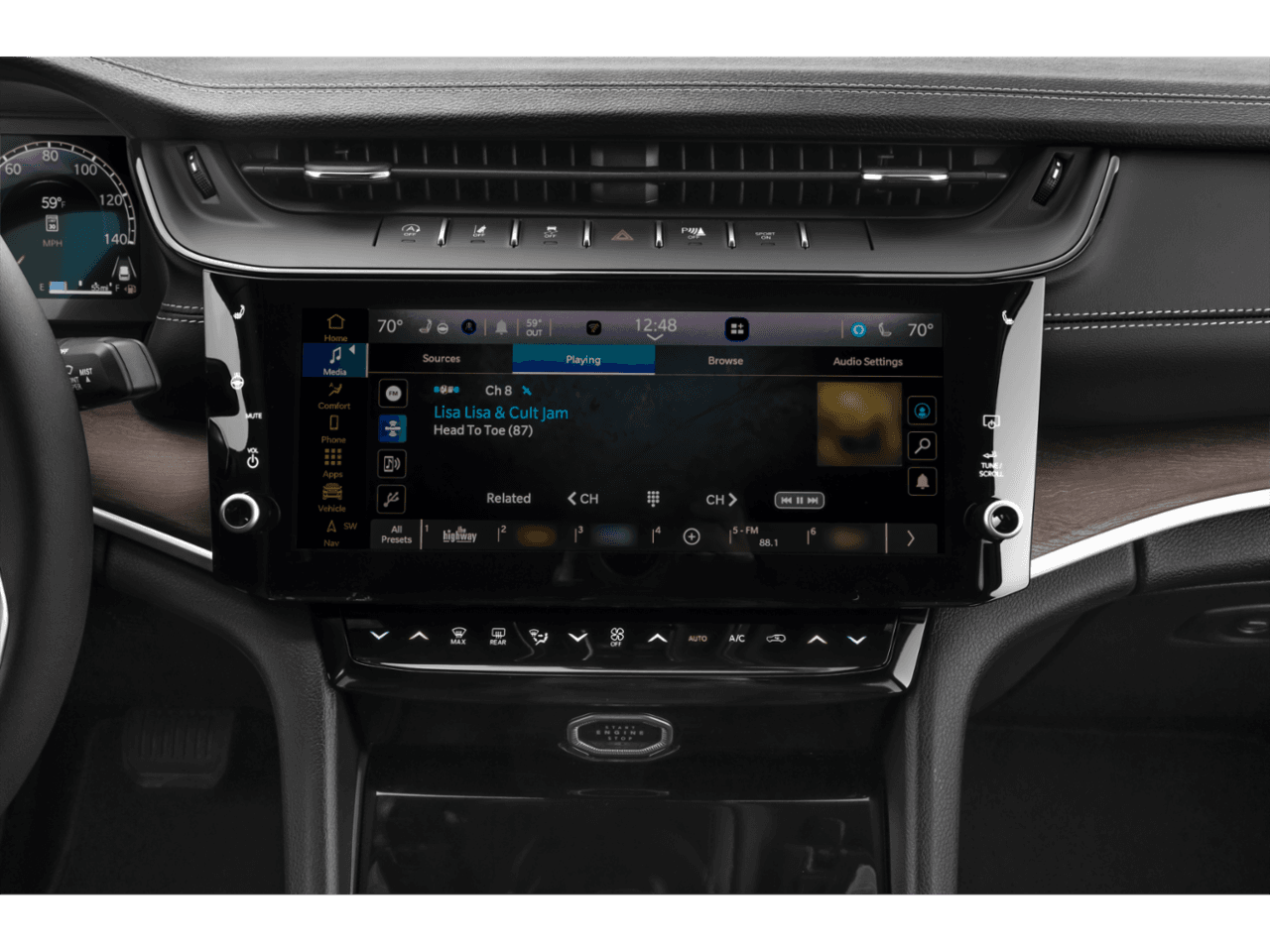 2026 Jeep Grand Cherokee Limited Reserve - Interior Stereo System
