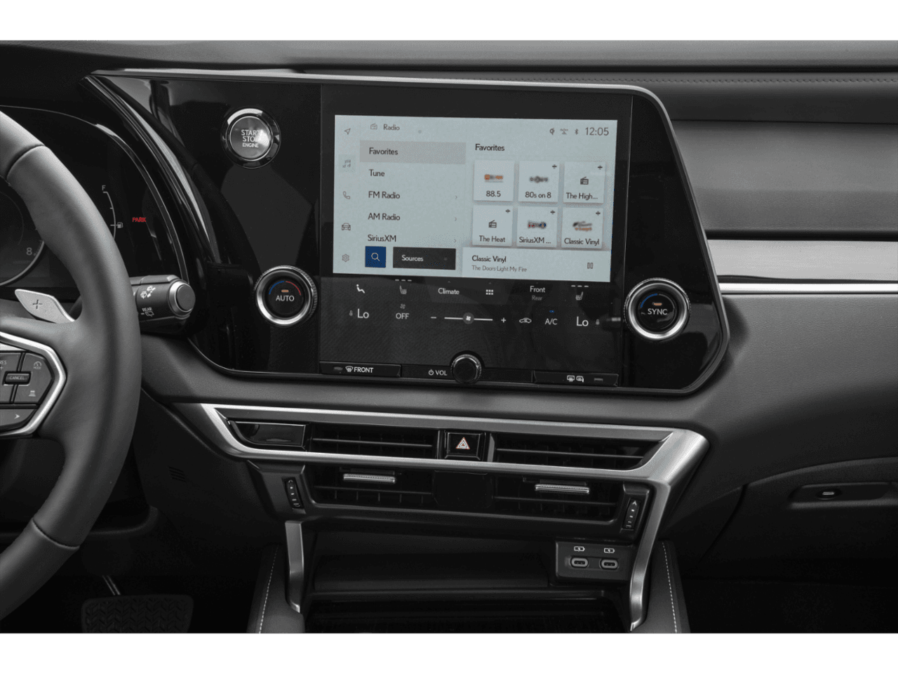 2026 Lexus RX RX 350 - Interior Stereo System