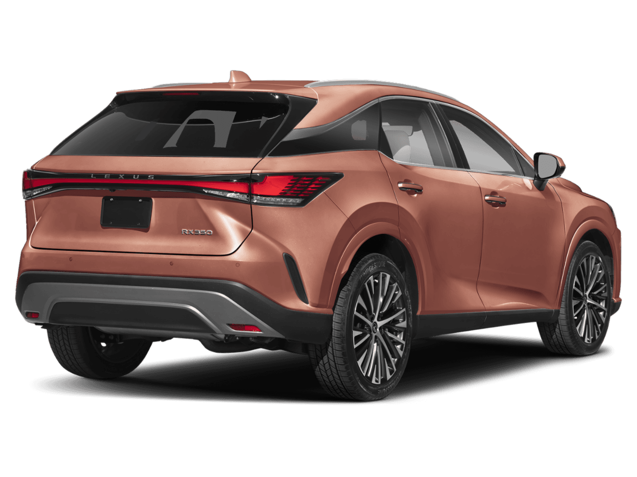 2026 Lexus RX RX - Rear 3/4, facing to the right
