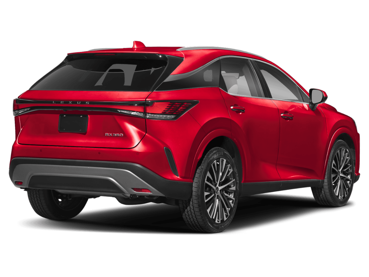 2026 Lexus RX RX - Rear 3/4, facing to the right