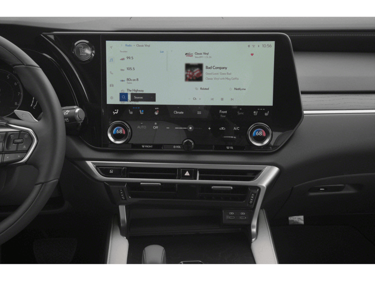 2026 Lexus RX RX 350 Premium - Interior Stereo System