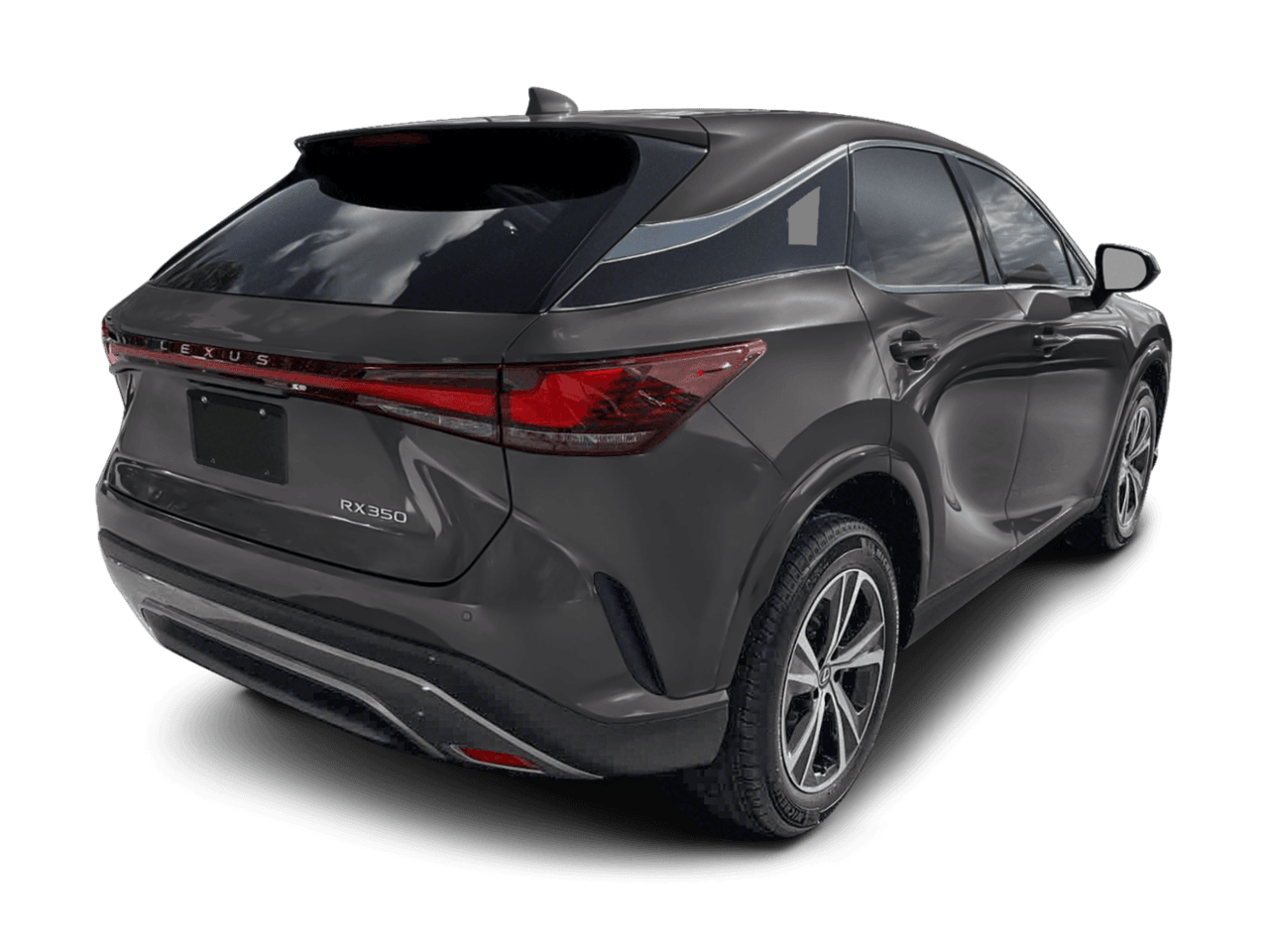 2026 Lexus RX RX 350 F SPORT Design - Rear 3/4, facing to the right