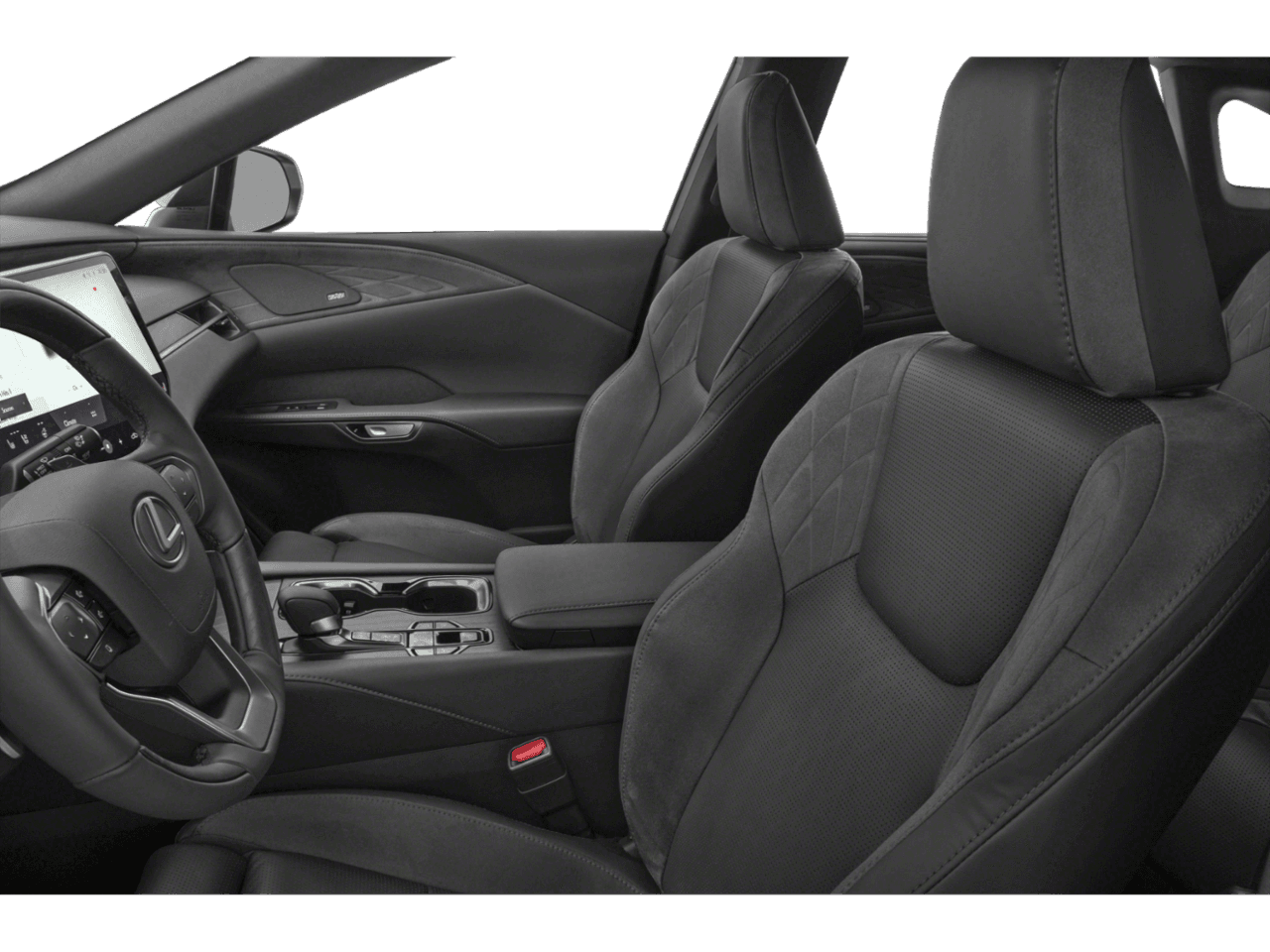 2026 Lexus RX RX 350 Luxury - Interior Driver's Side with Door Open, Front Seat Feature