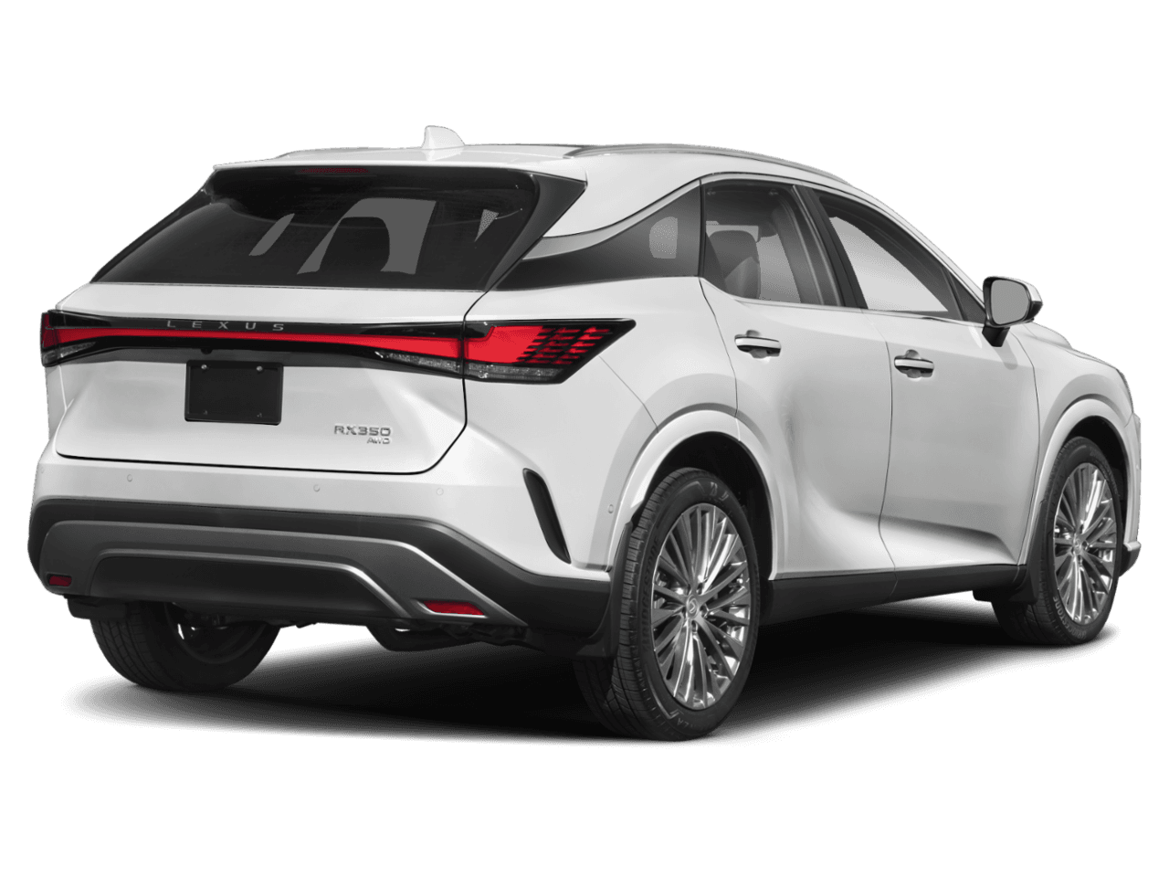 2026 Lexus RX RX 350 Luxury - Rear 3/4, facing to the right