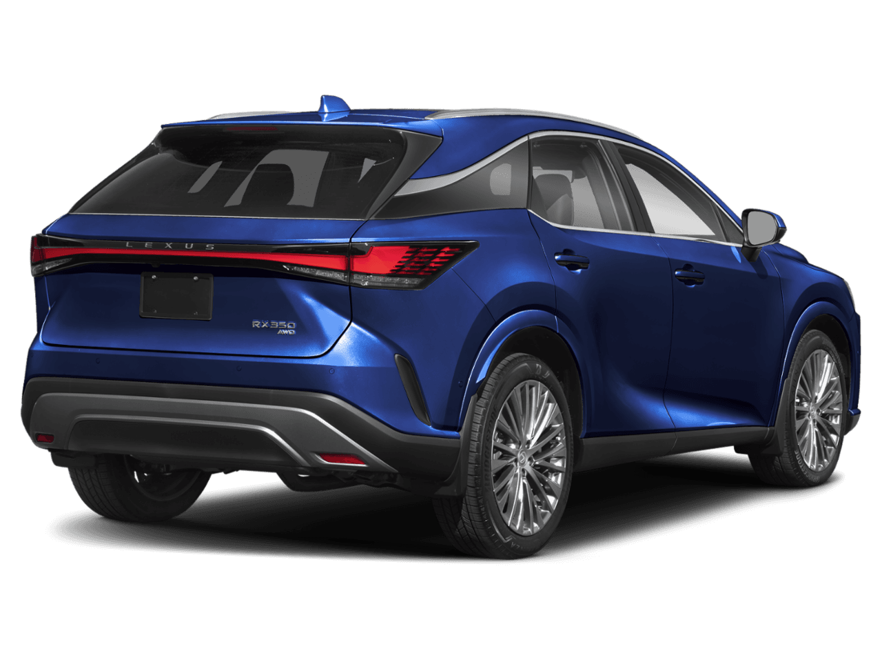 2026 Lexus RX RX - Rear 3/4, facing to the right