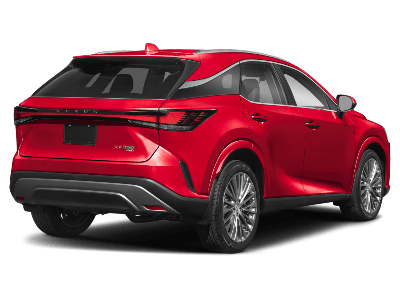 2026 Lexus RX RX - Rear 3/4, facing to the right