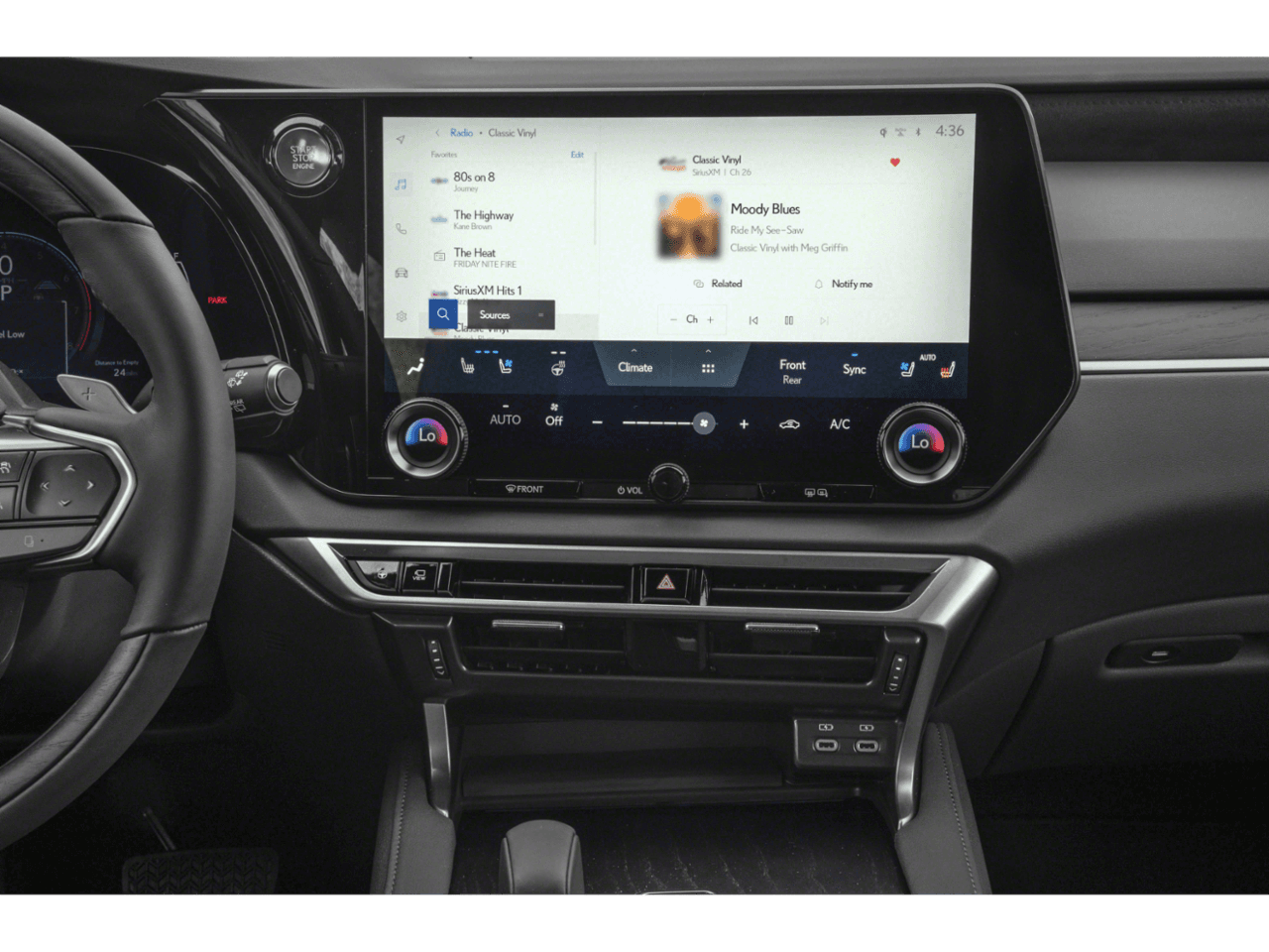 2026 Lexus RX RX 350 Luxury - Interior Stereo System