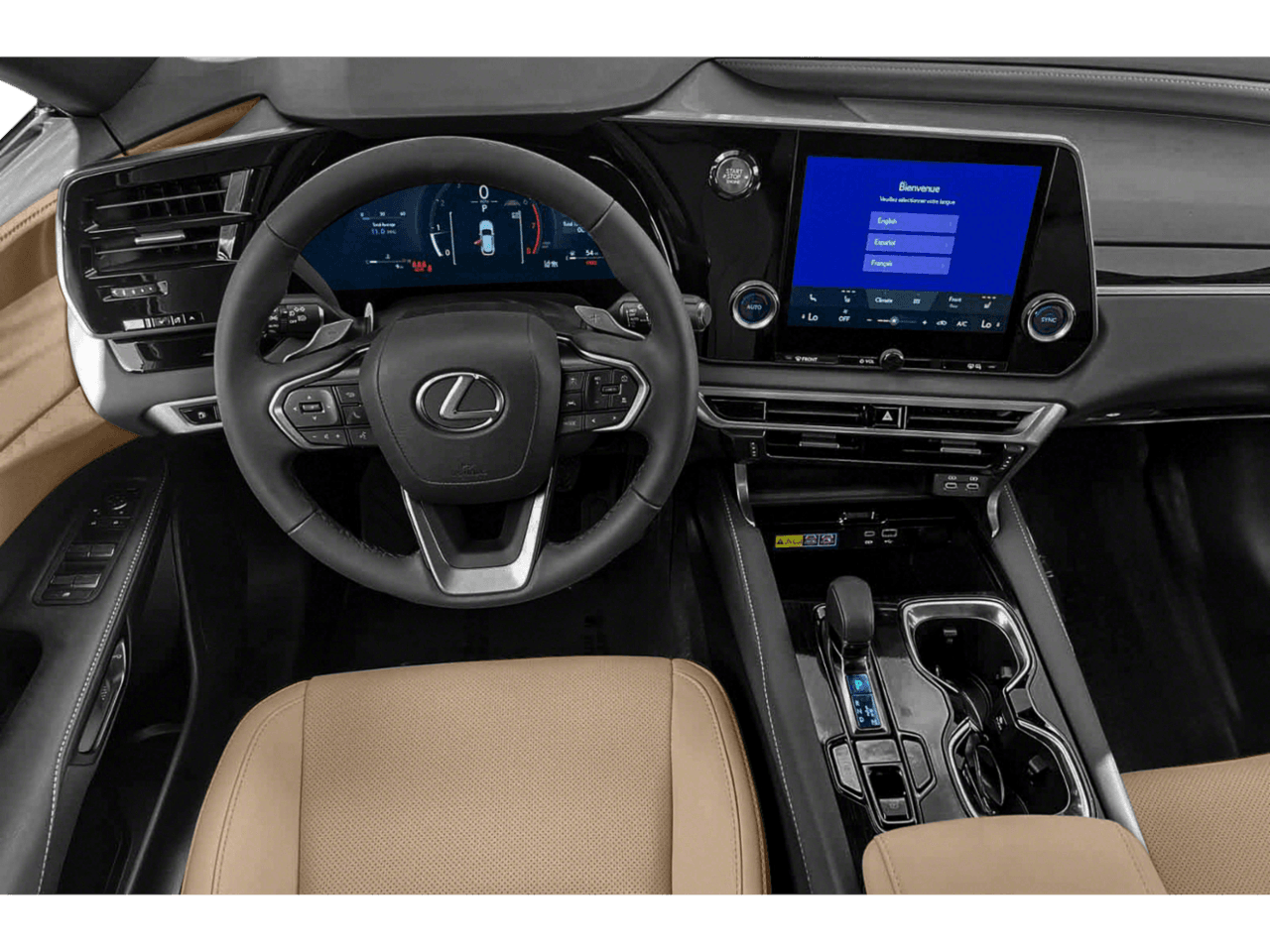 2026 Lexus RX RX 350 F SPORT Design - Interior Full Dash Basic