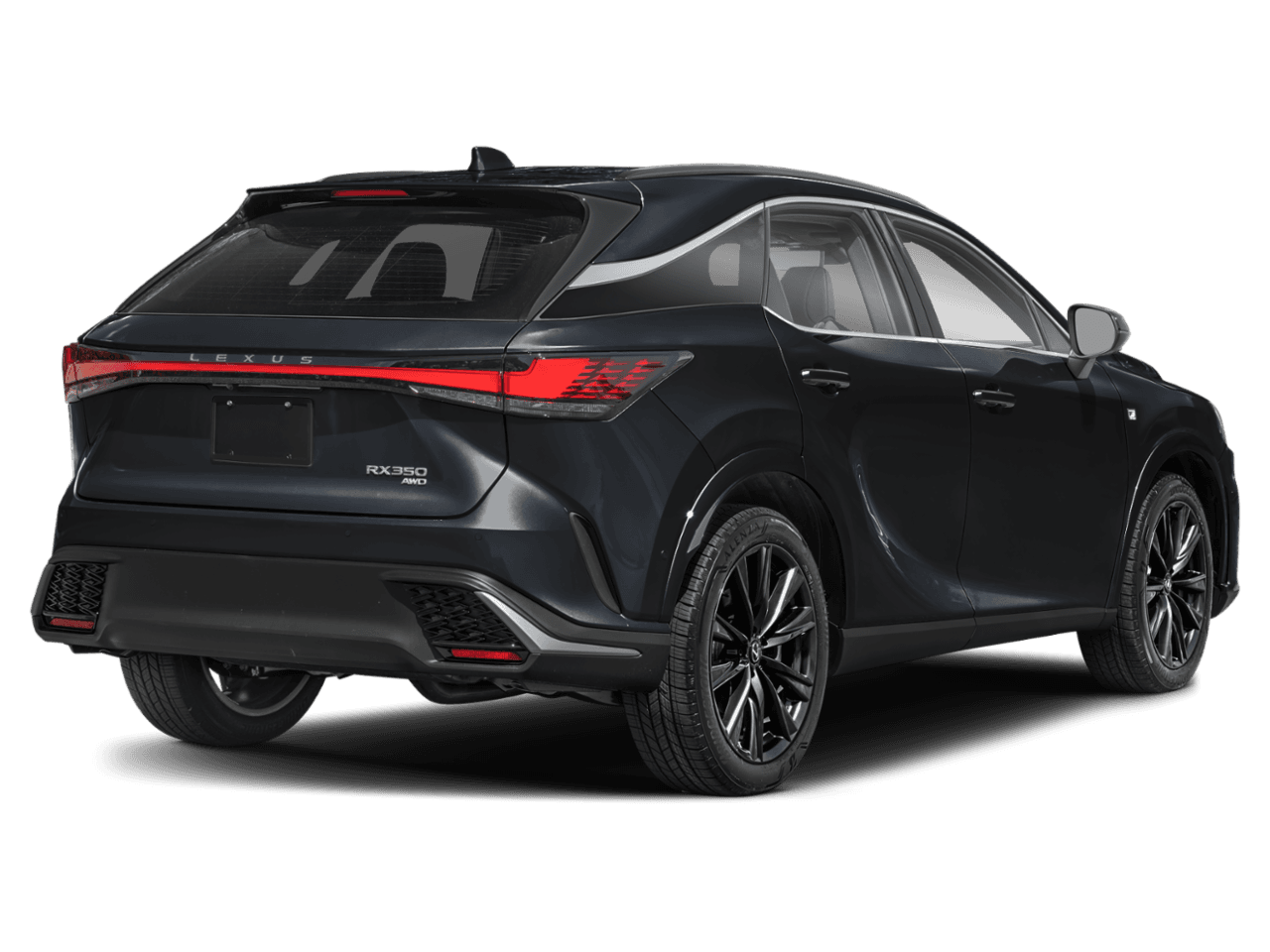 2026 Lexus RX RX - Rear 3/4, facing to the right