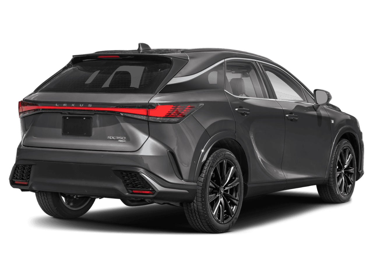 2026 Lexus RX RX - Rear 3/4, facing to the right