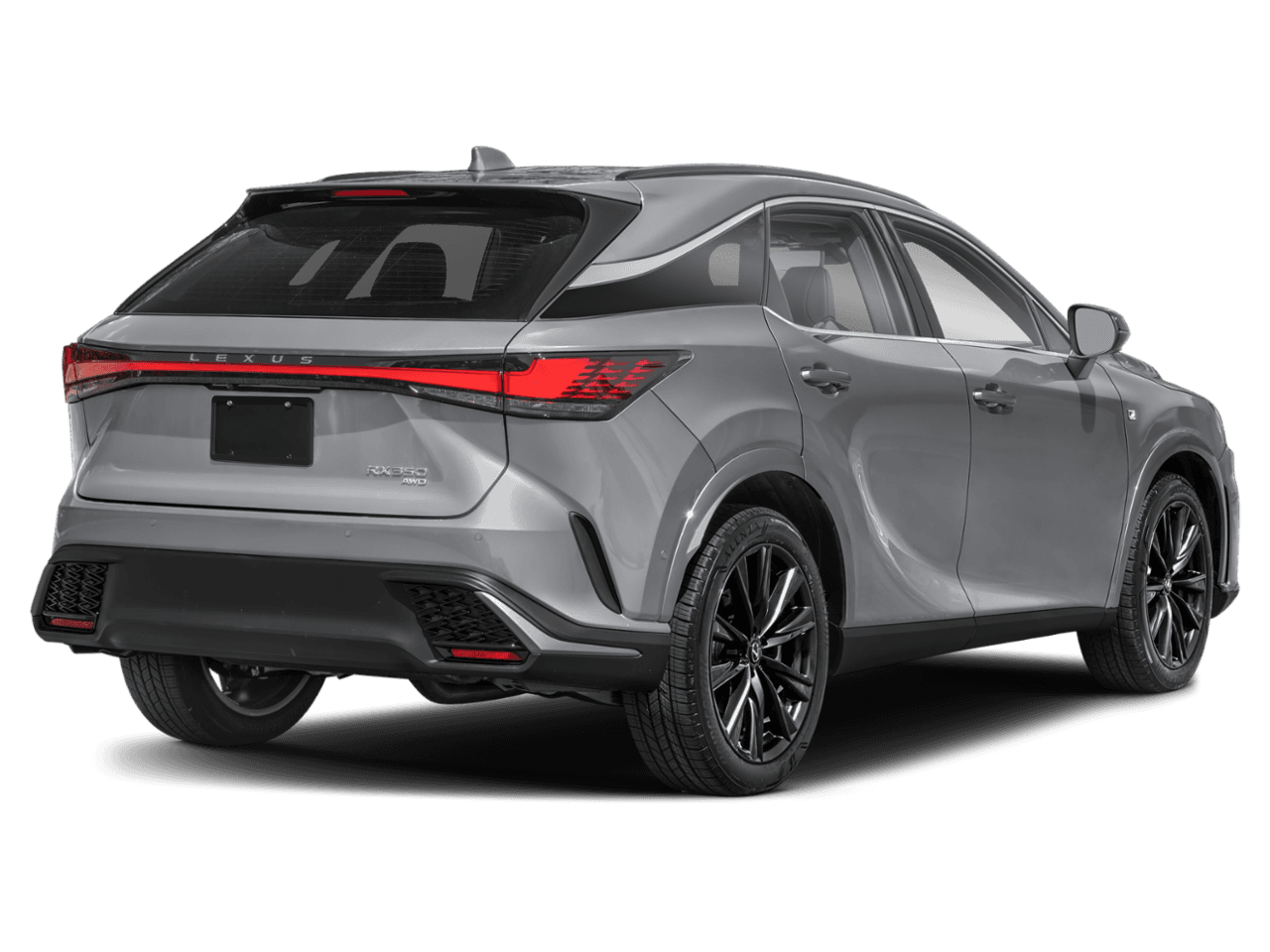 2026 Lexus RX RX - Rear 3/4, facing to the right